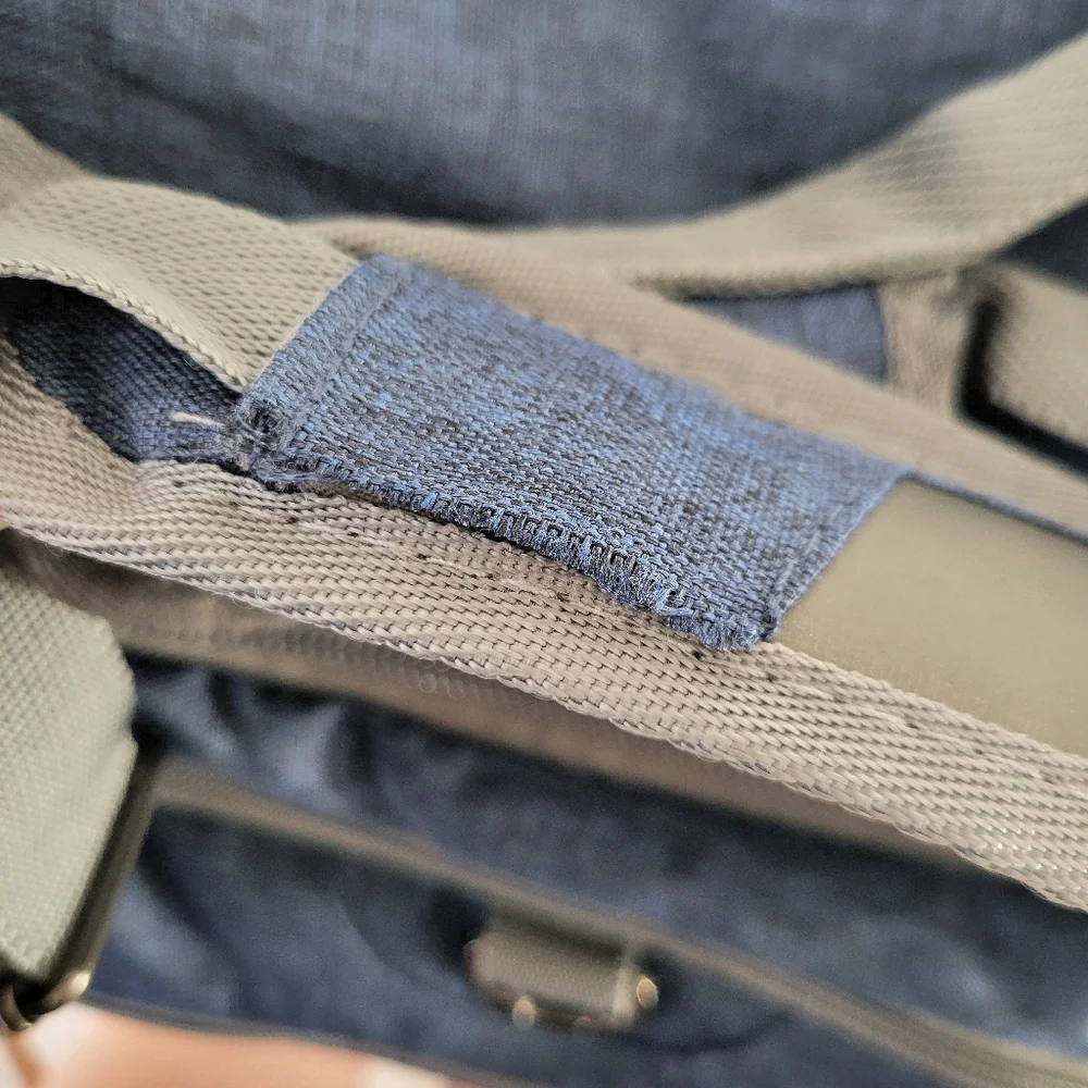 Blue and Gray Swiss Tech‎ Duffel Bag